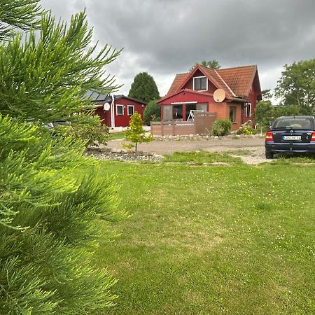 Fischerhuette IV Mobilheim Polchow Eksteriør billede